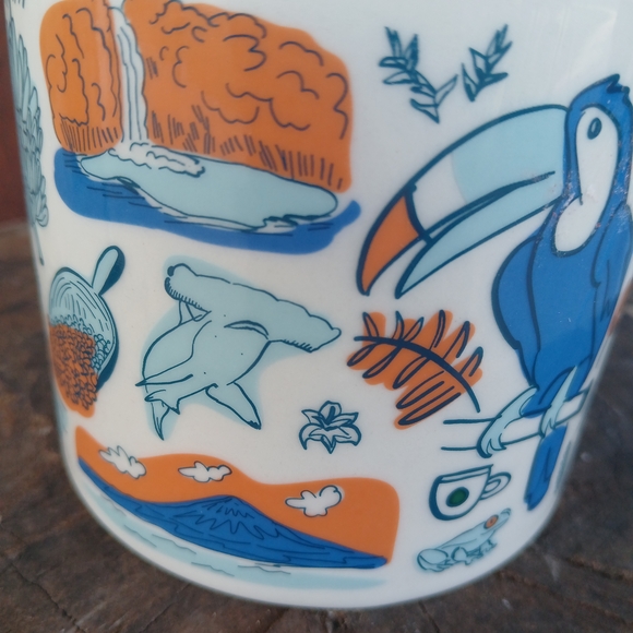 Starbucks BEEN THERE SERIES Costa Rica Mug CUP COFFEE collector RARE - Picture 3 of 6